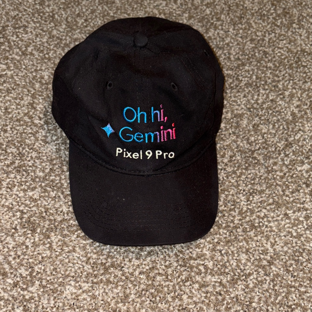 Black Pixel 9 Pro Cap